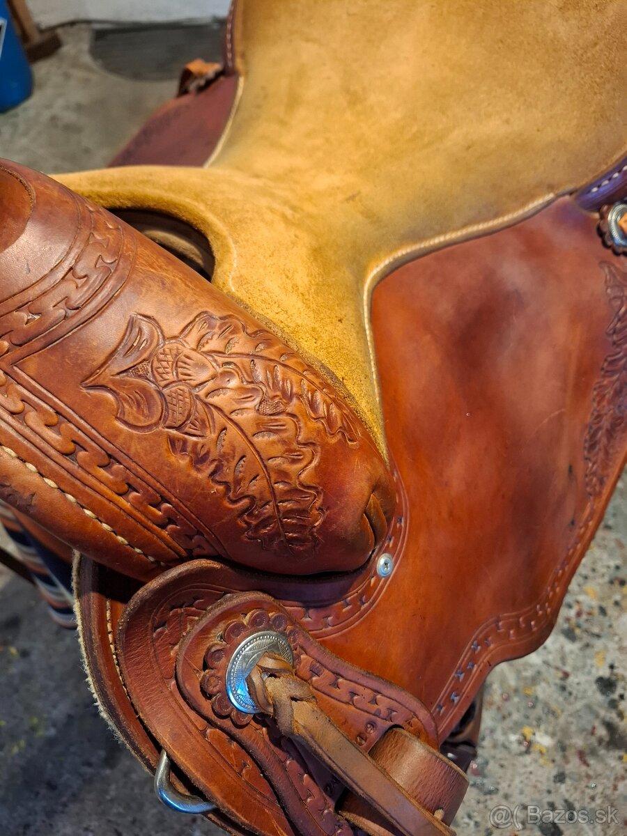 Westernové sedlo - 5