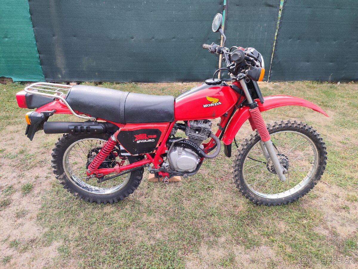 Honda XR 125,r.v.1981 - 5