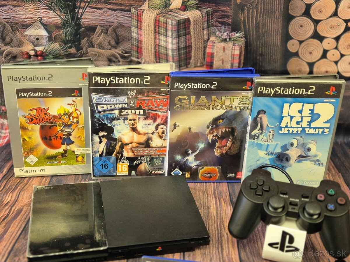Sony Playstation 2, 1 ovládač, karta, 7 hier - 5