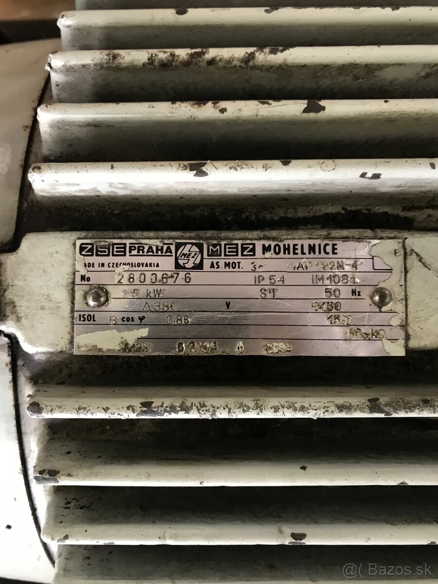 Kompresor Orlík tříválec PKS 50 / 3-JSK 75 _ 7,5 kW_ Záruka - 5