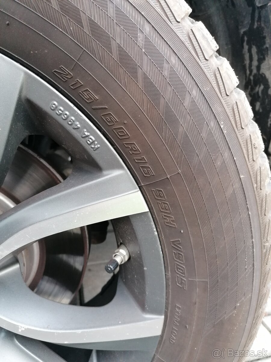 Zimné kolesá suzuki 215/60R16 - 5