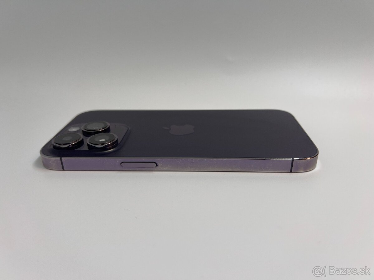 IPHONE 14 PRO DEEP PURPLE 128GB ZÁRUKA - DOBRÝ STAV - 5
