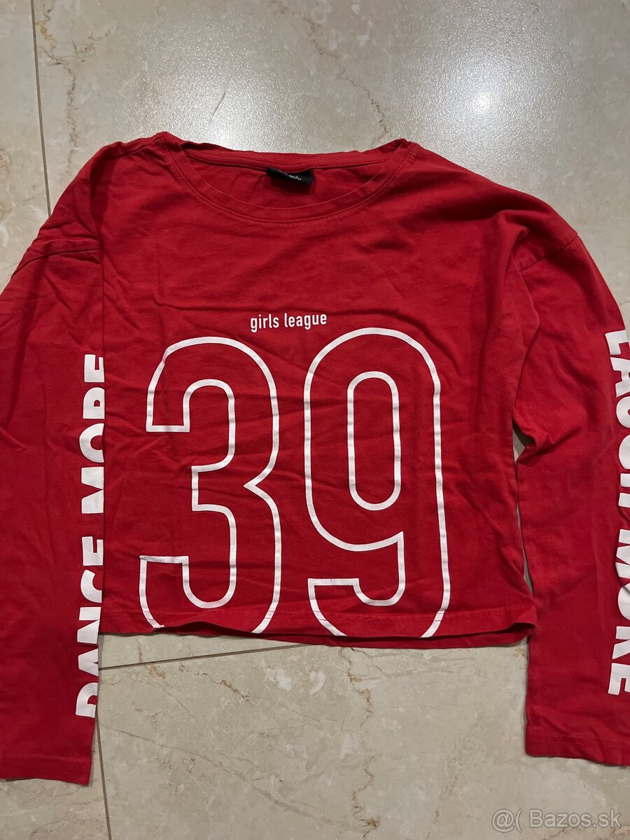 Dievčenské tričká s dlhým rukávom - 5