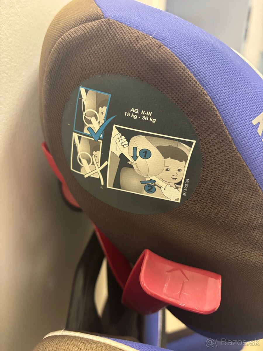 Autosedacka Kiddy Cruiser Isofix - 5