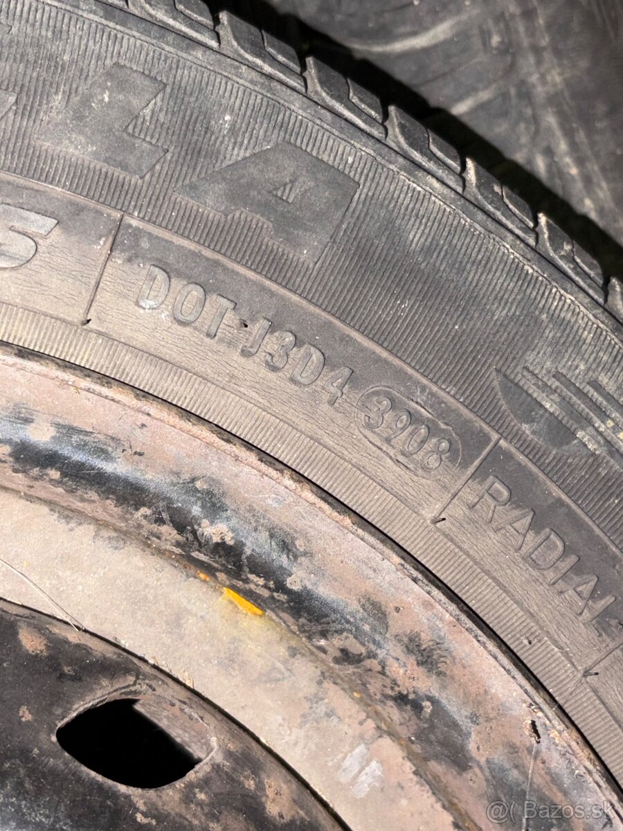 Kolesá s pneu sada 155/70 R13 - 5