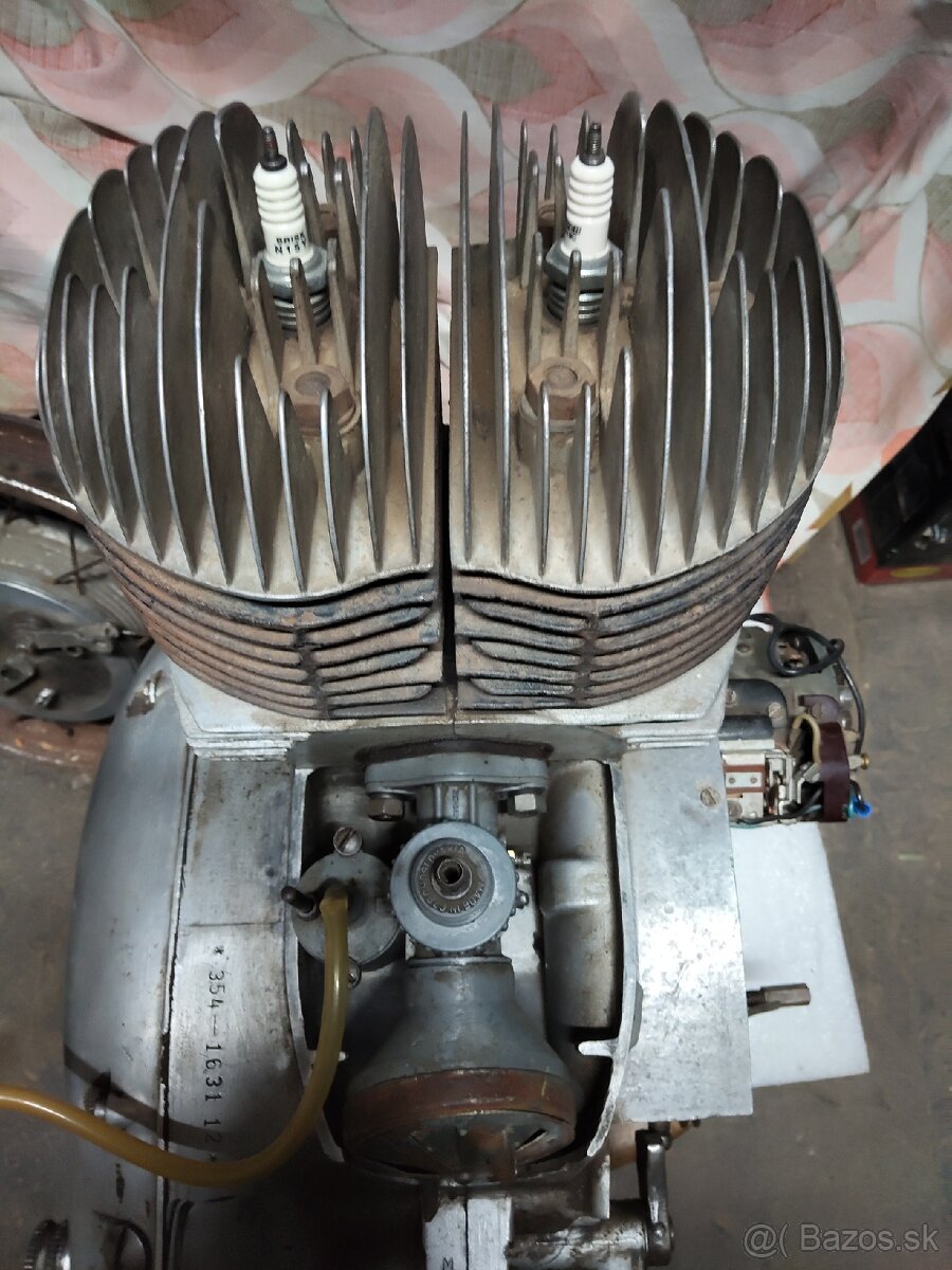 Jawa 350 typ 354 motor - 5