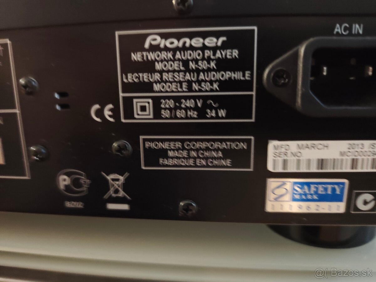 Pioneer N50 streamer čierný - 5