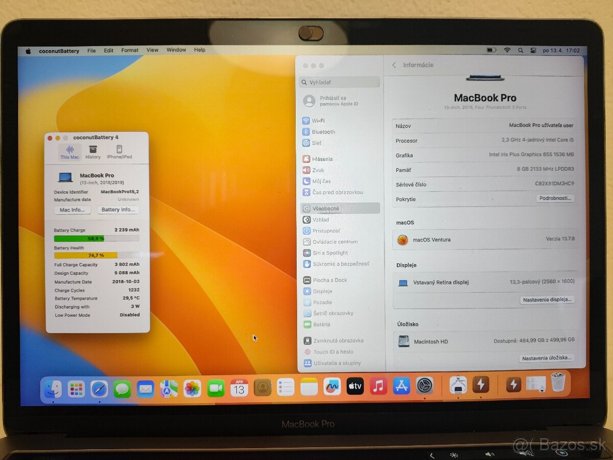 MacBook Pro 13 2018 | i5 • 8GB • 512GB SSD - 5