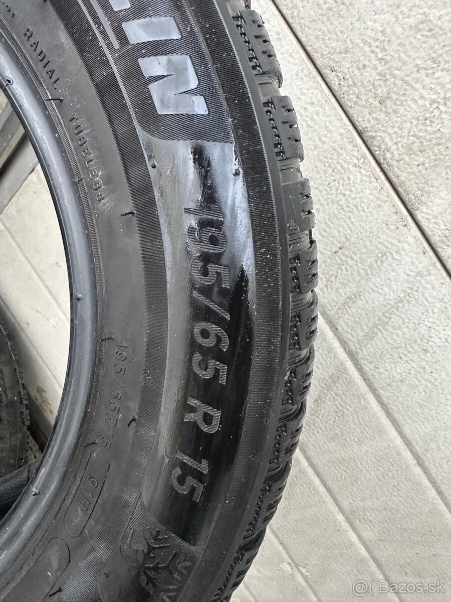 MICHELLIN ZIMNÉ PNEU 195/65 R15 - 5