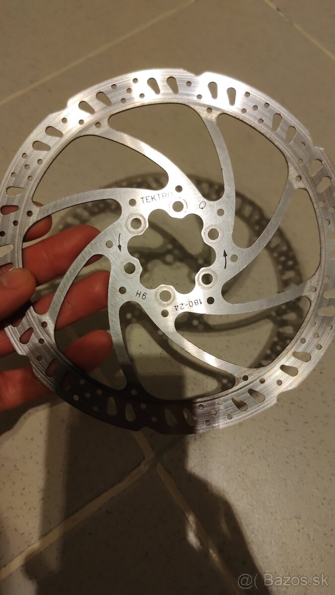 Tektro brzdové kotúče 18cm - 5