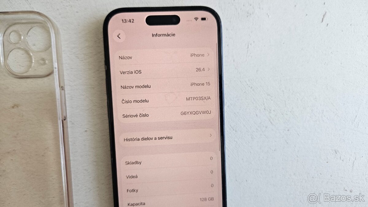 Apple iPhone 15 tmavý 128GB - aj vymením - 5