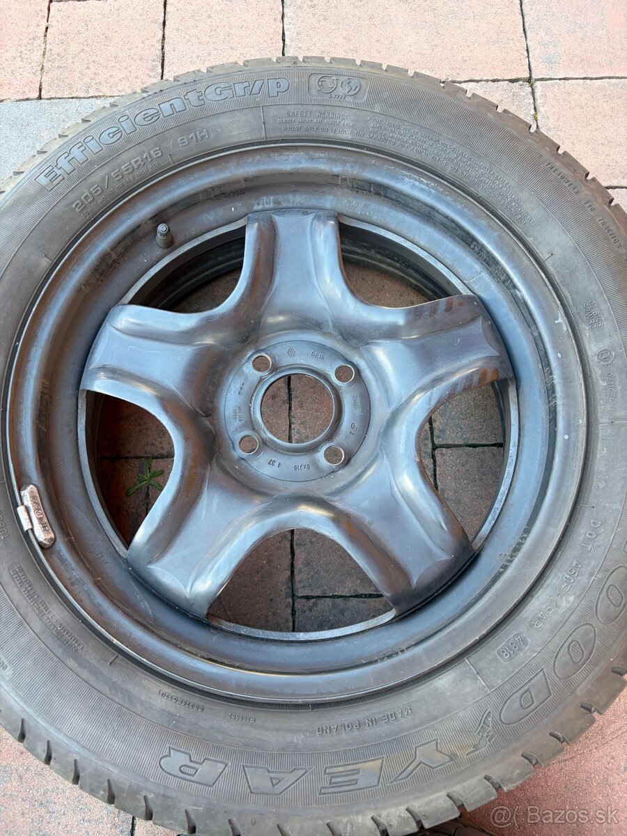 Plechové disky Renault/Dacia R16, 4x100 - 5