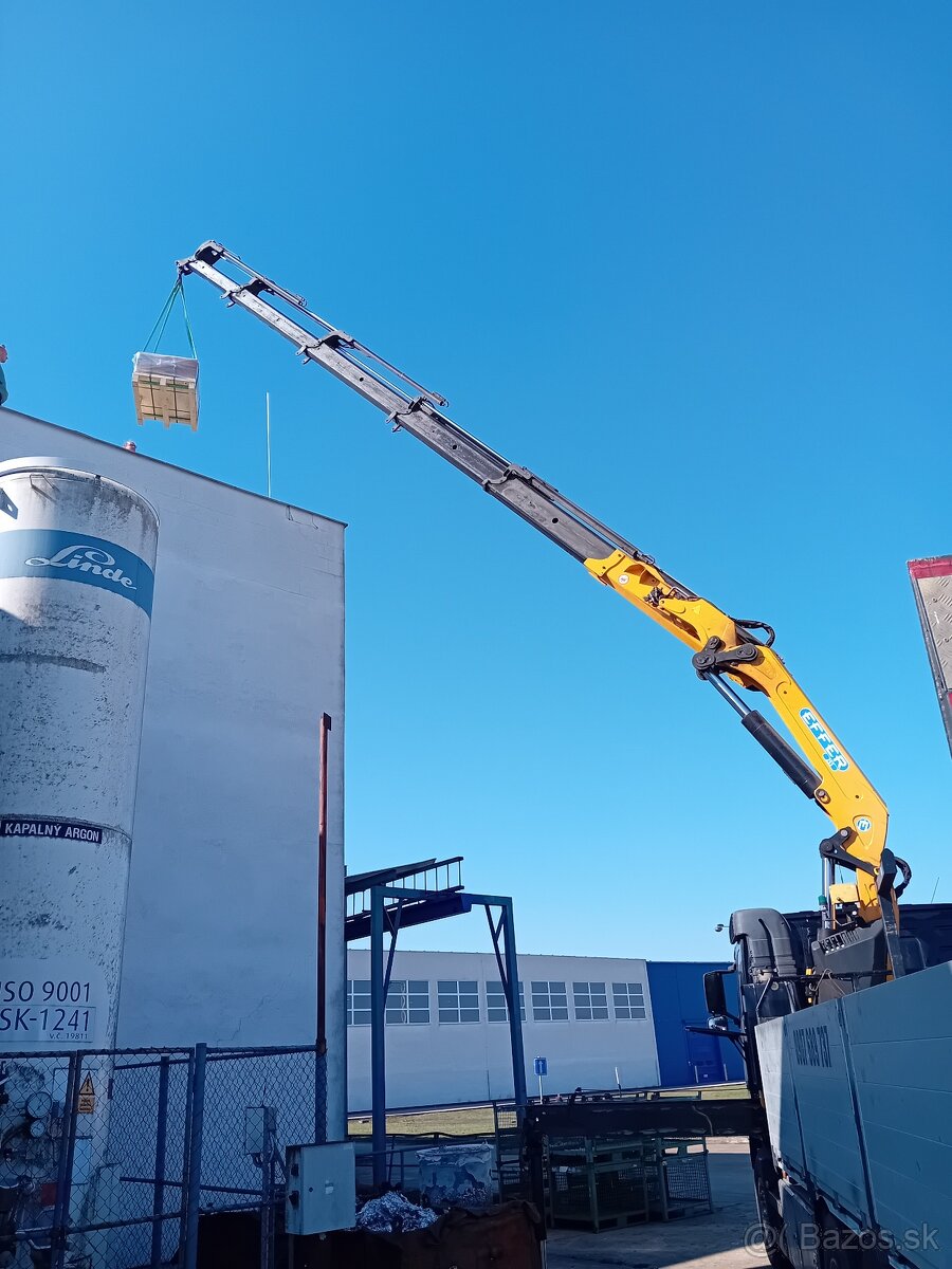 Autodoprava s hydraulickou rukou - 5
