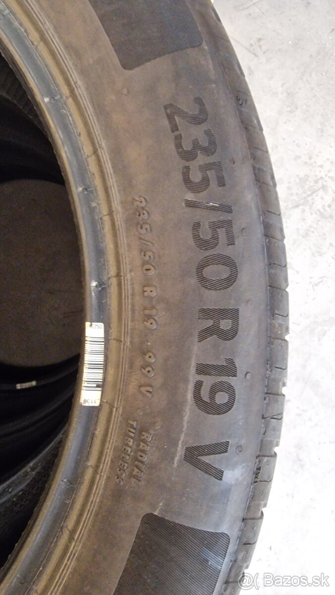 235/50R19 letné continetal - 5
