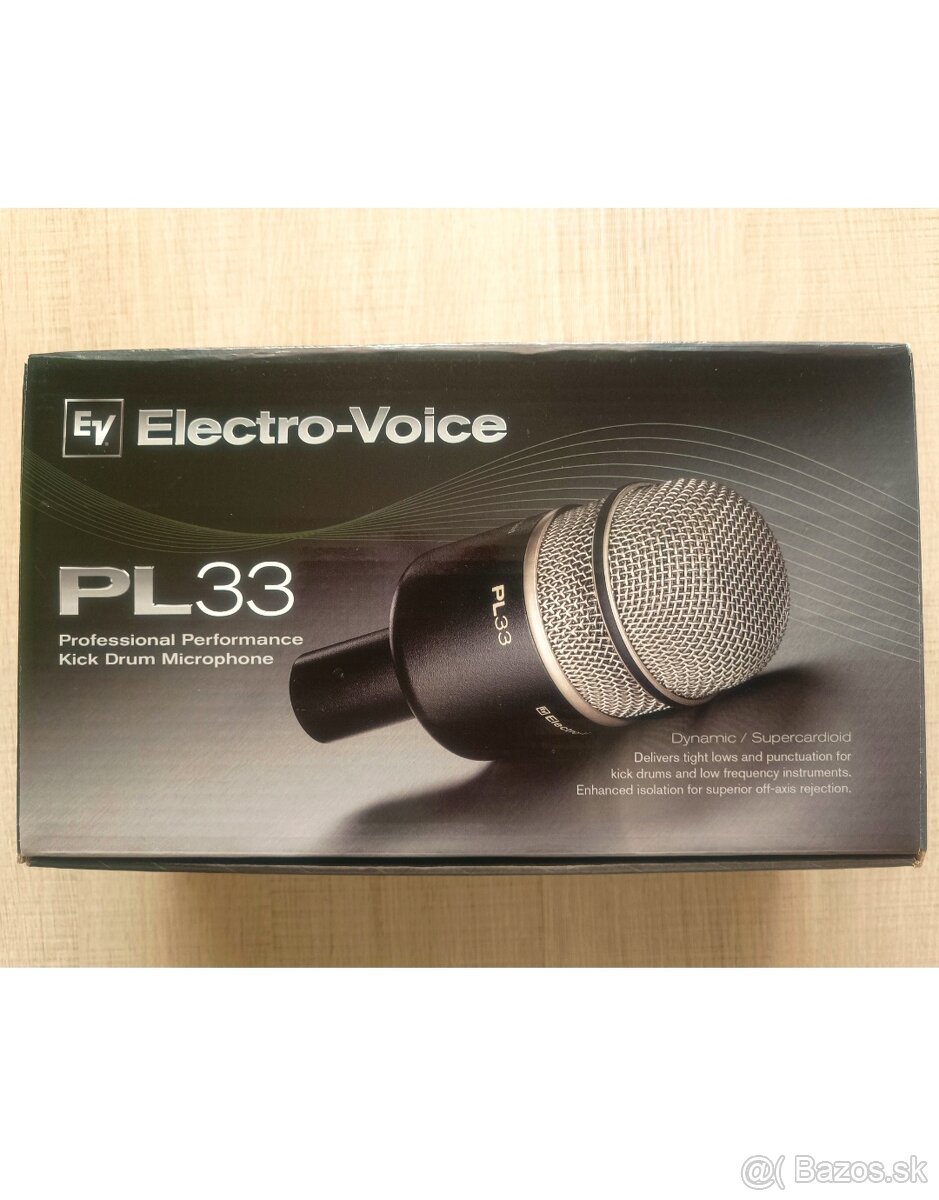 Dynamický mikrofón Elektro Voice PL33 - 5