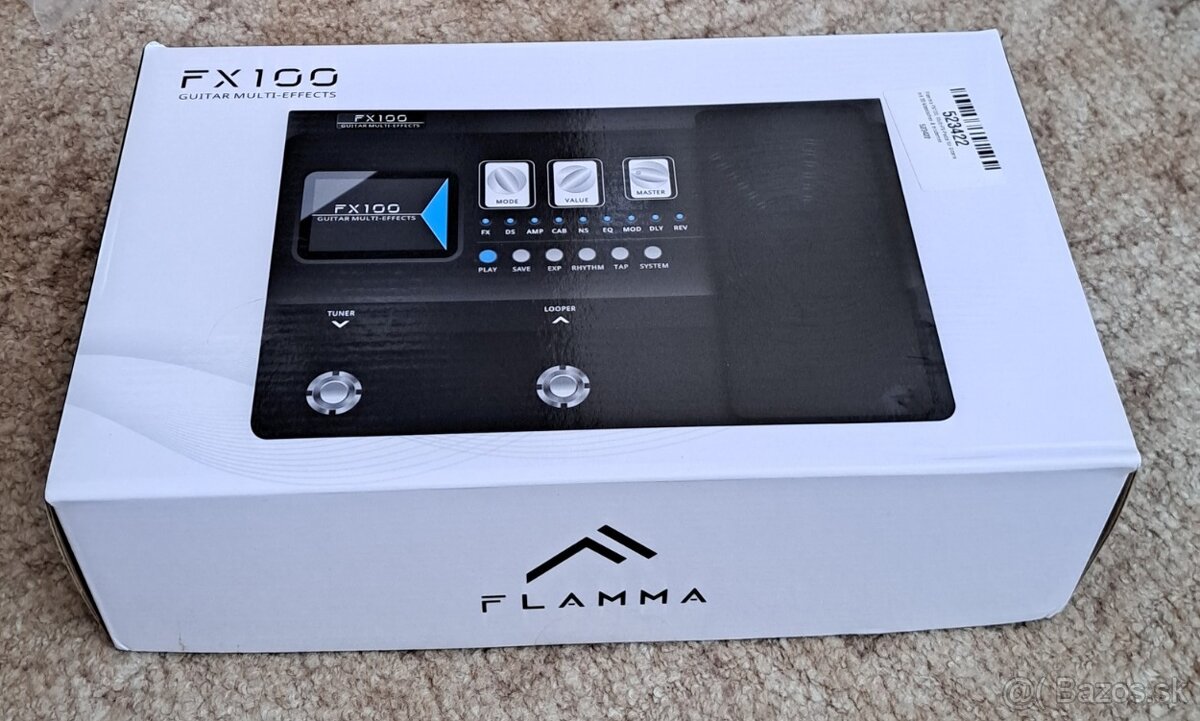 Predám gitarový multiefekt Flamma FX100 - 5