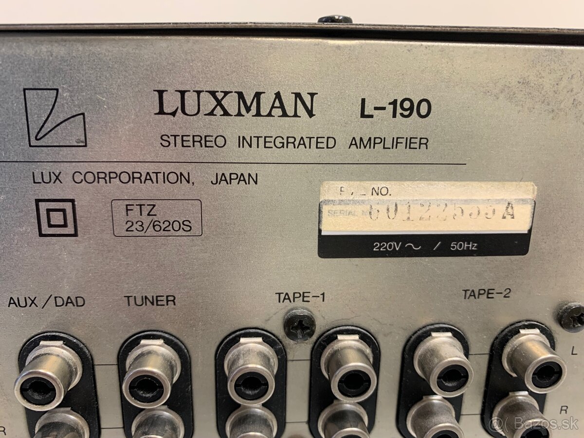 Luxman L - 190 Integrated amplifier - 5