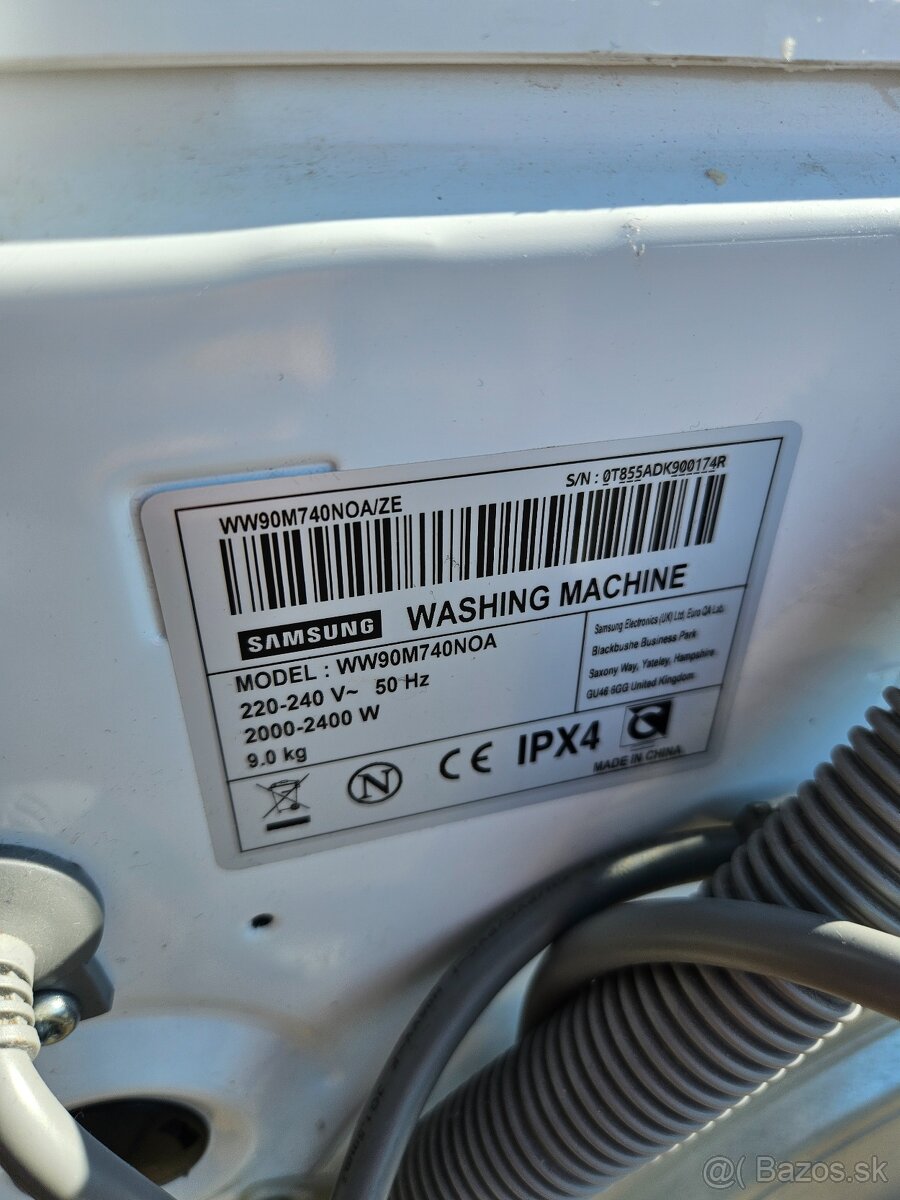 POKAZENA práčka SAMSUNG - 5