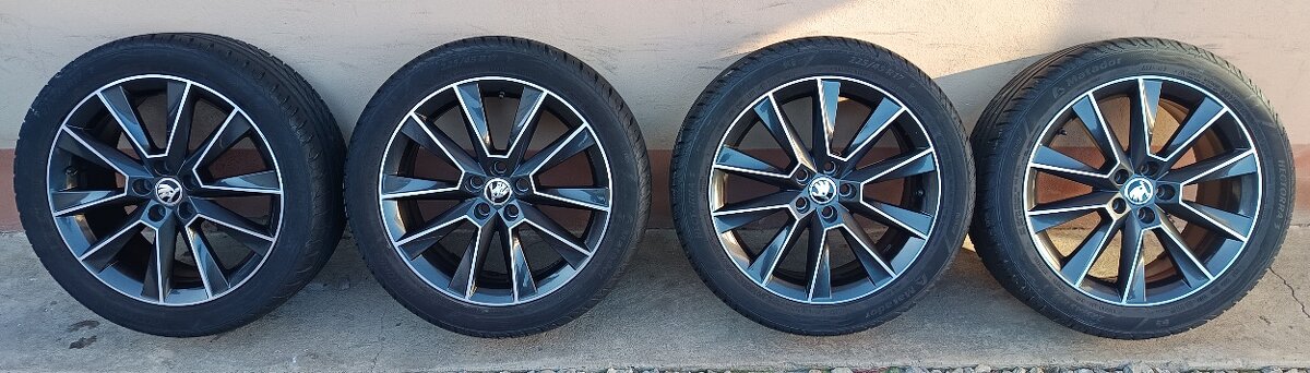 Alu disky Škoda R17 5x100 - 5