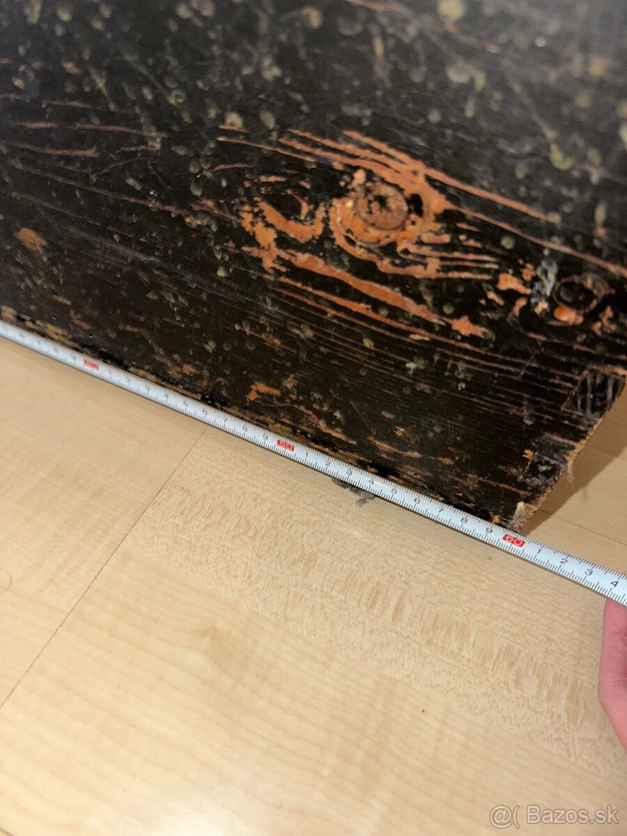 Starožitná Drevená Truhlica - 5