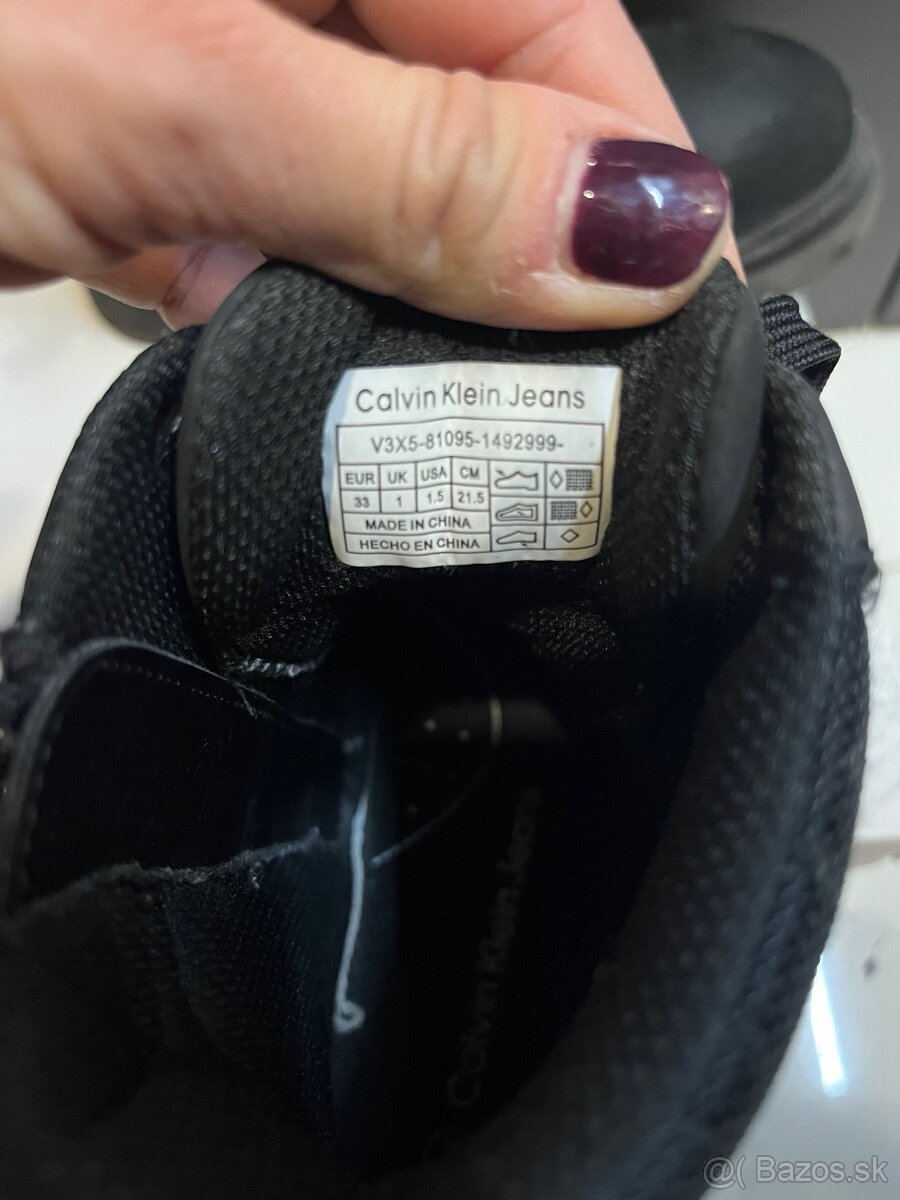 Zimné detské topánky CK 33 - 5