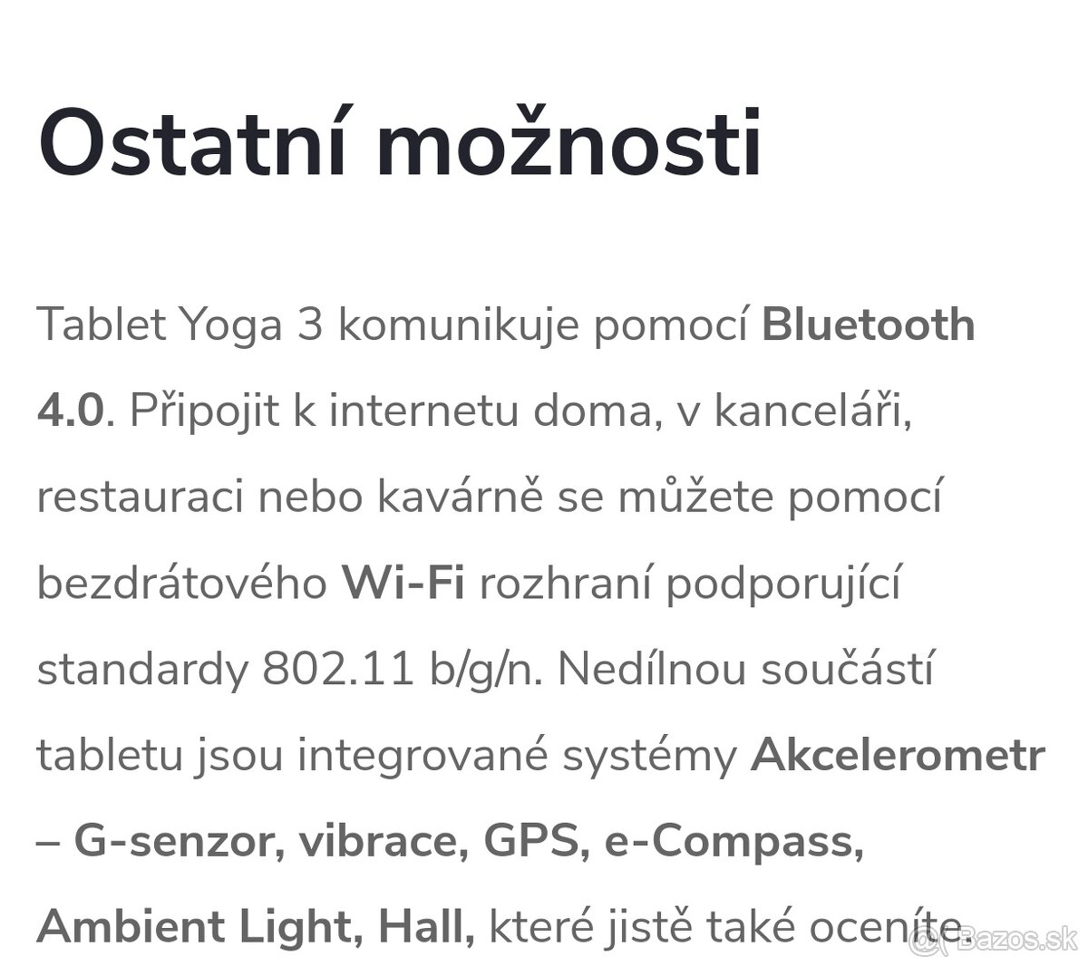 Yoga tab 3 Lenovo tablet - 5