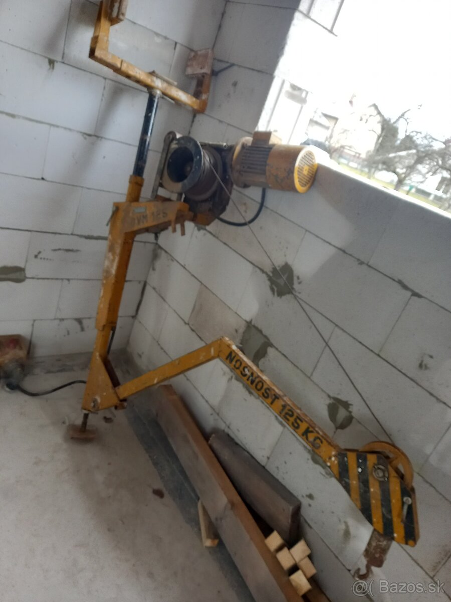Stavebný výťah nosnosť 125kg - 5