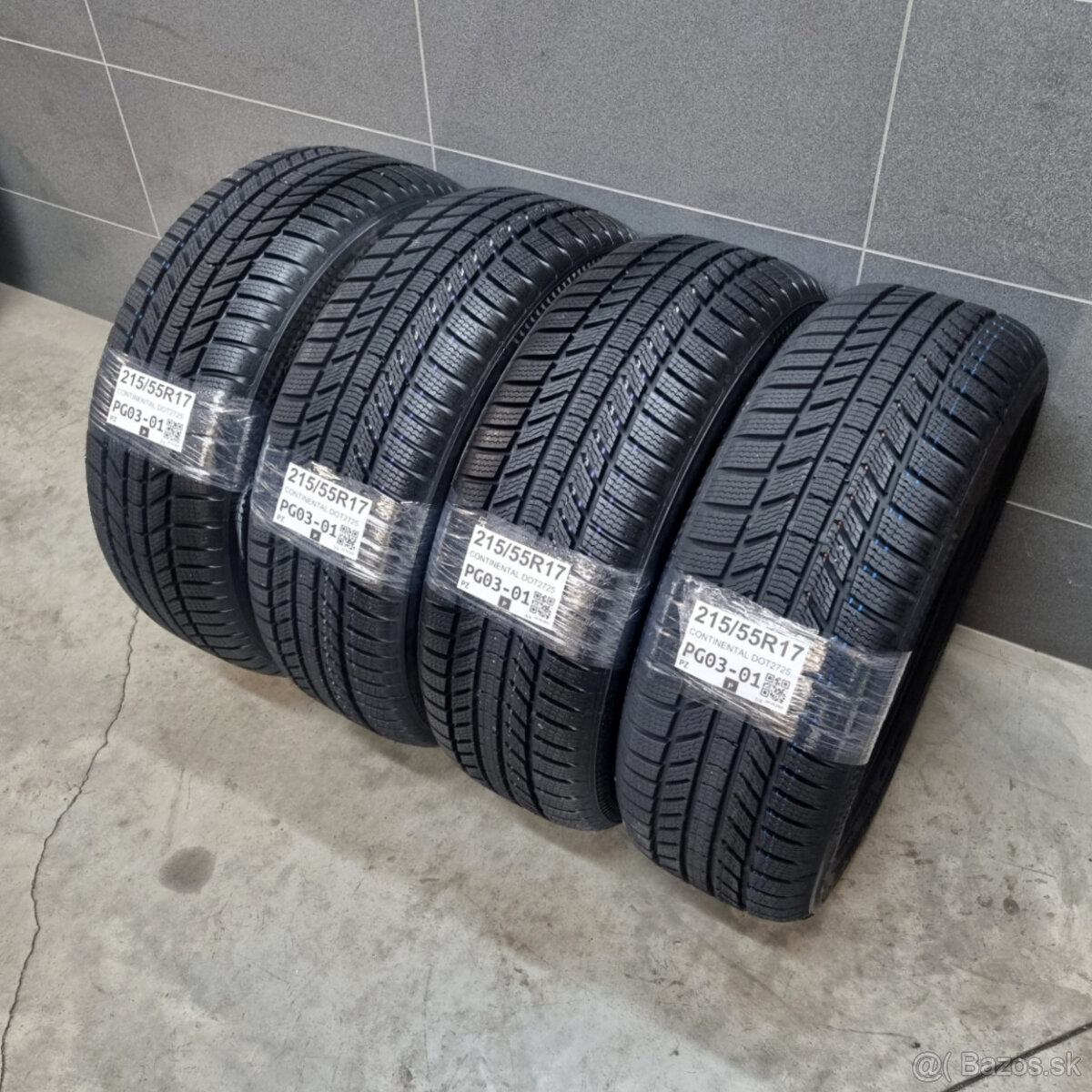 Zimné pneumatiky 215/55 R17 CONTINENTAL - 5