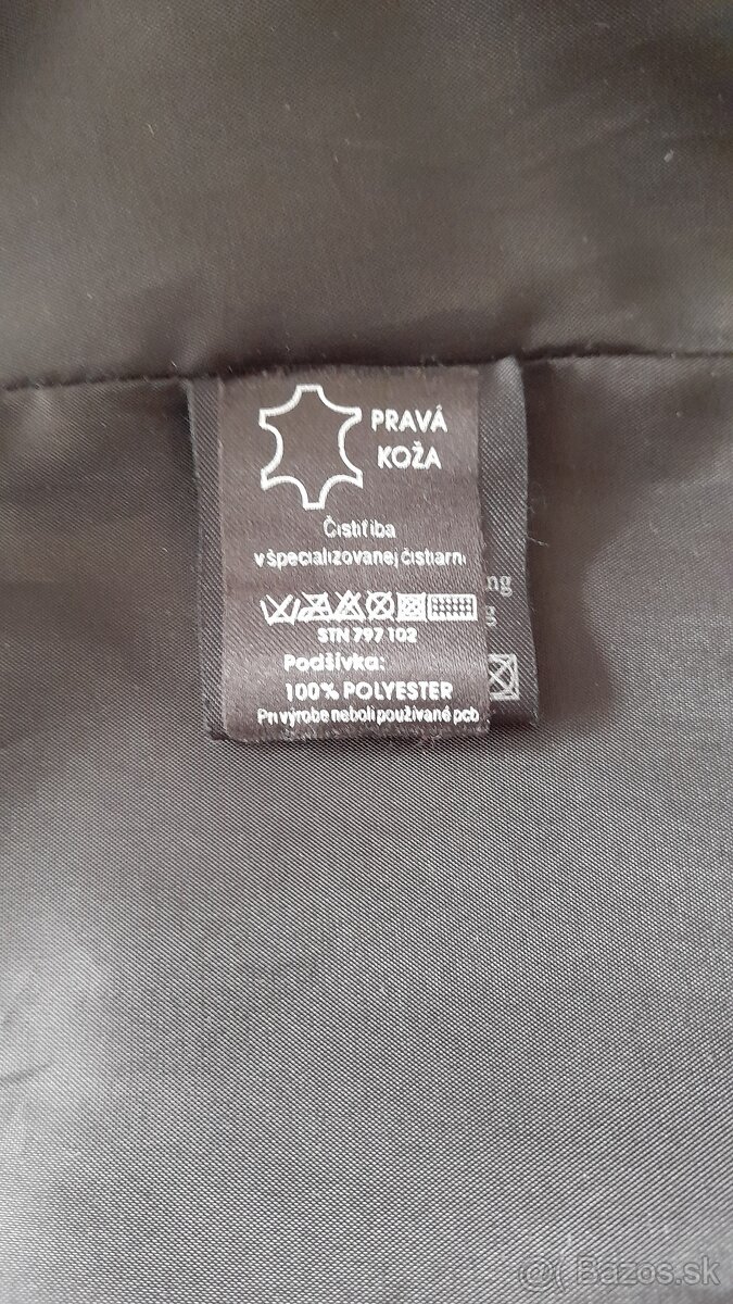 Dámska kožená bunda 42 - 5