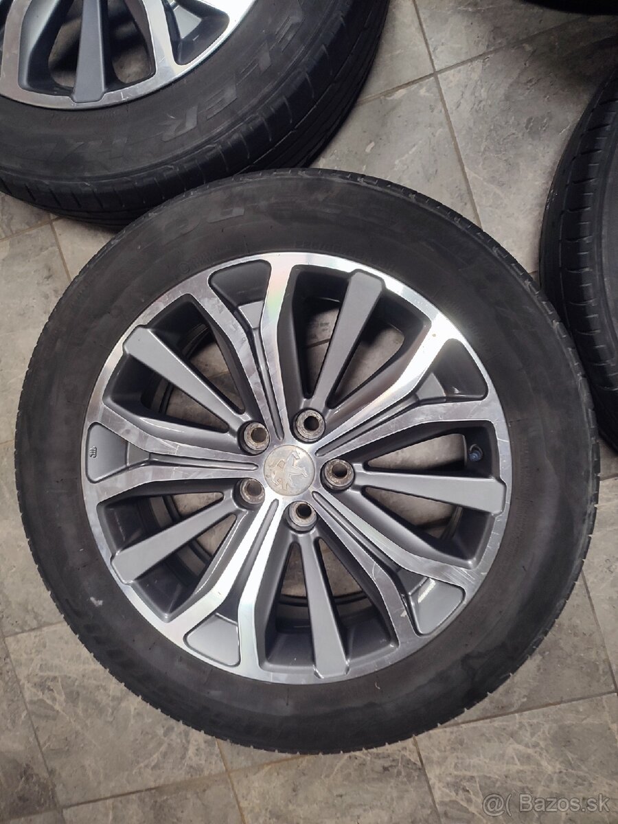 Originál sada AL disky+pneu Peugeot/Mitsubishi/Citroen,... - 5