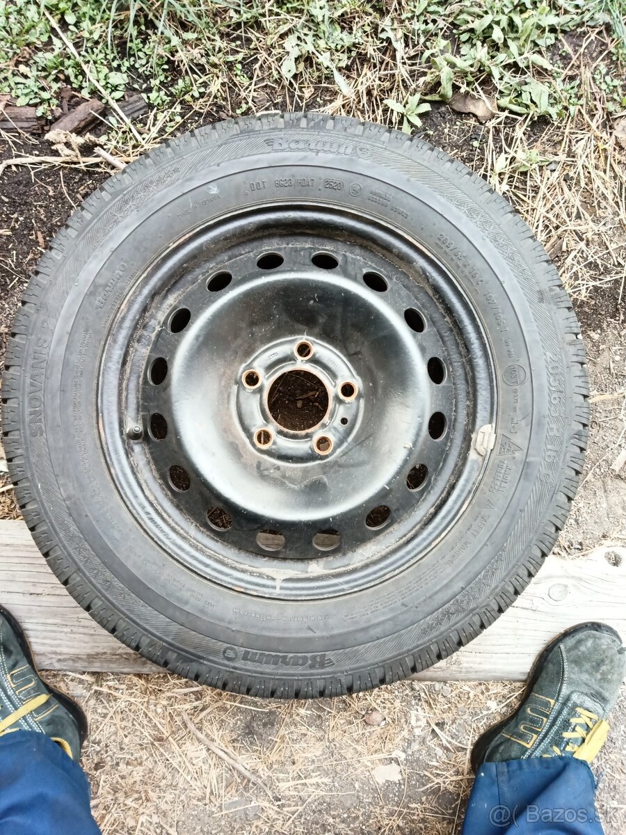 Disky trafic vivaro 5×118 r16 pneu 215/65r16c - 5