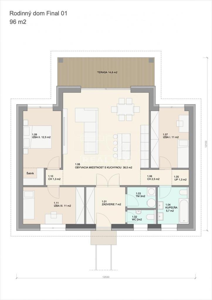 4-i RD za skvelú cenu – moderný projekt s prestrešenou... - 5