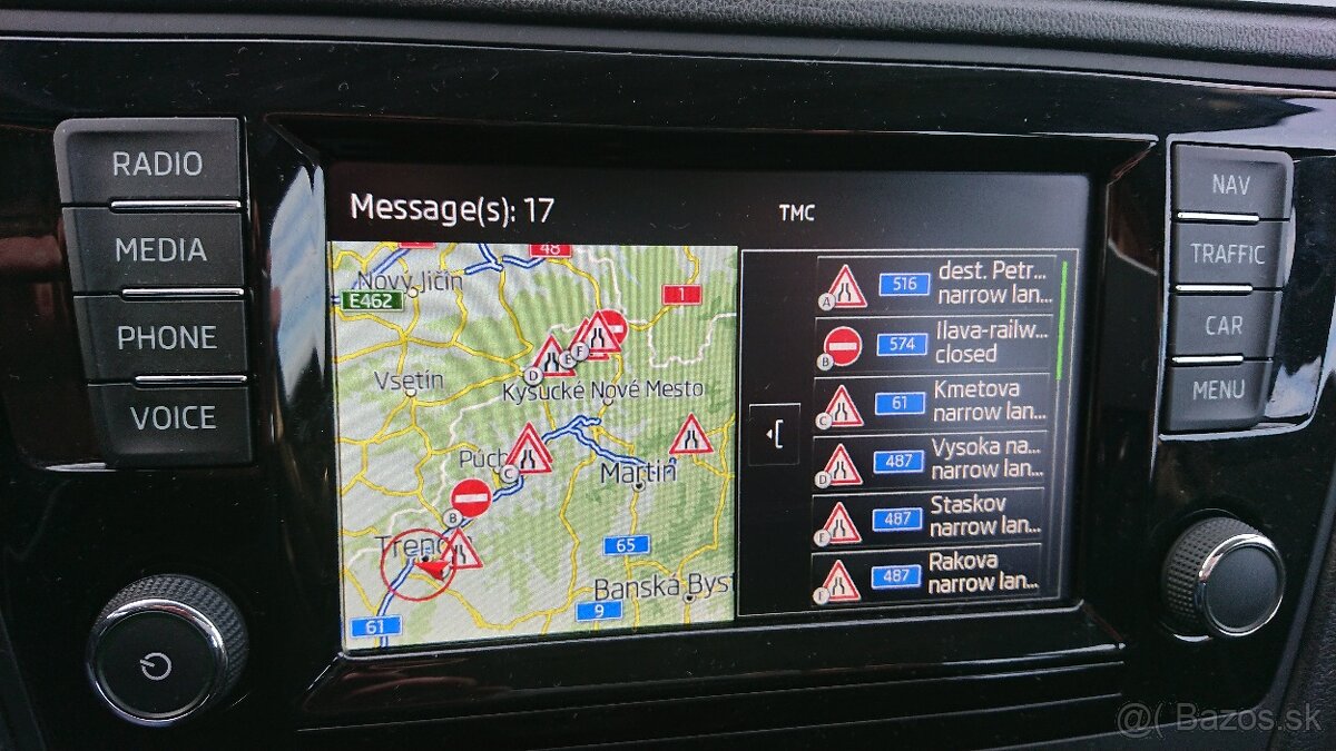 Navigace 64GB - Mapy Škoda SuperB Kodiaq, Karoq Octavia - 5