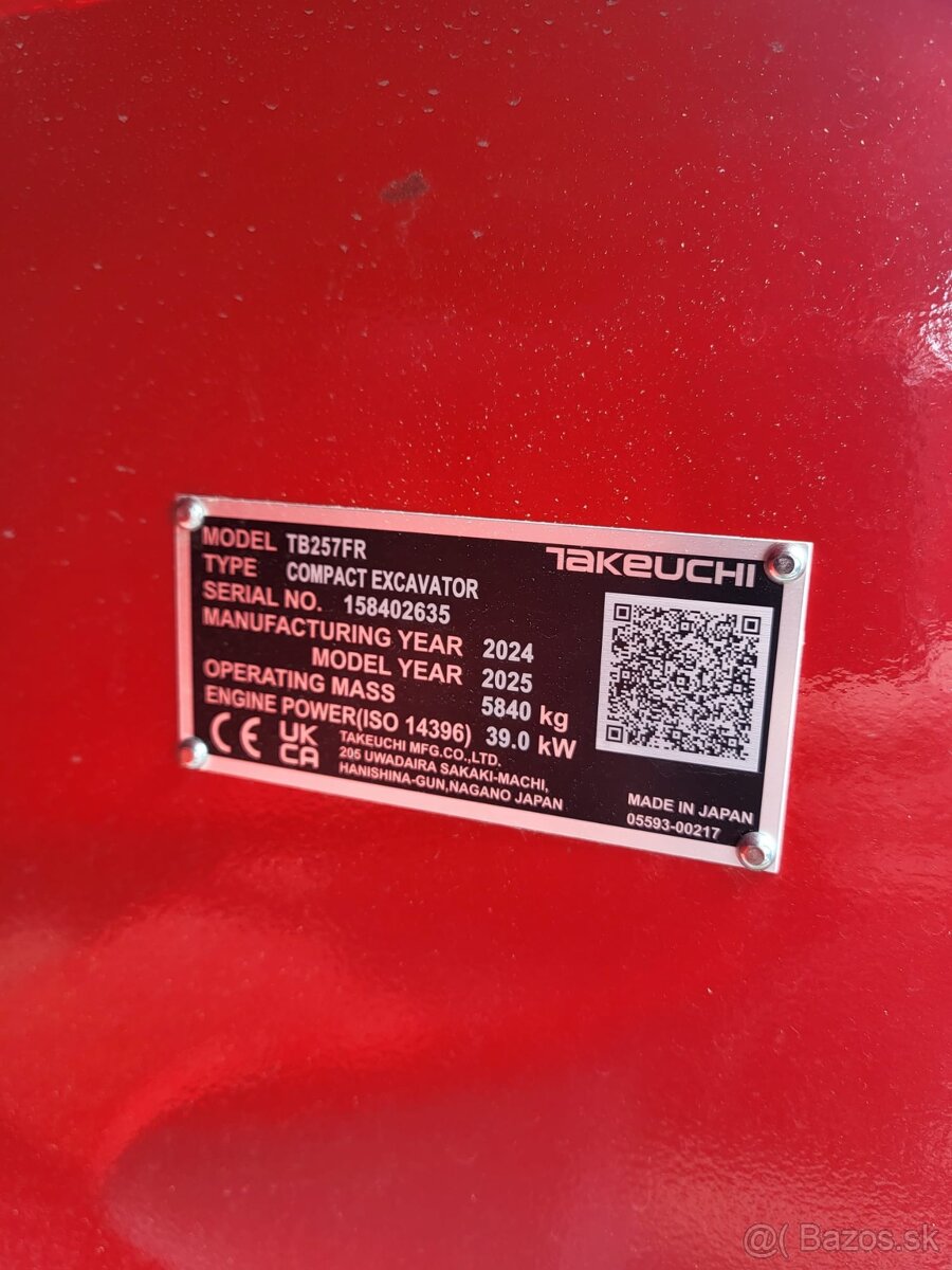 Takeuchi TB 257 FR - 5