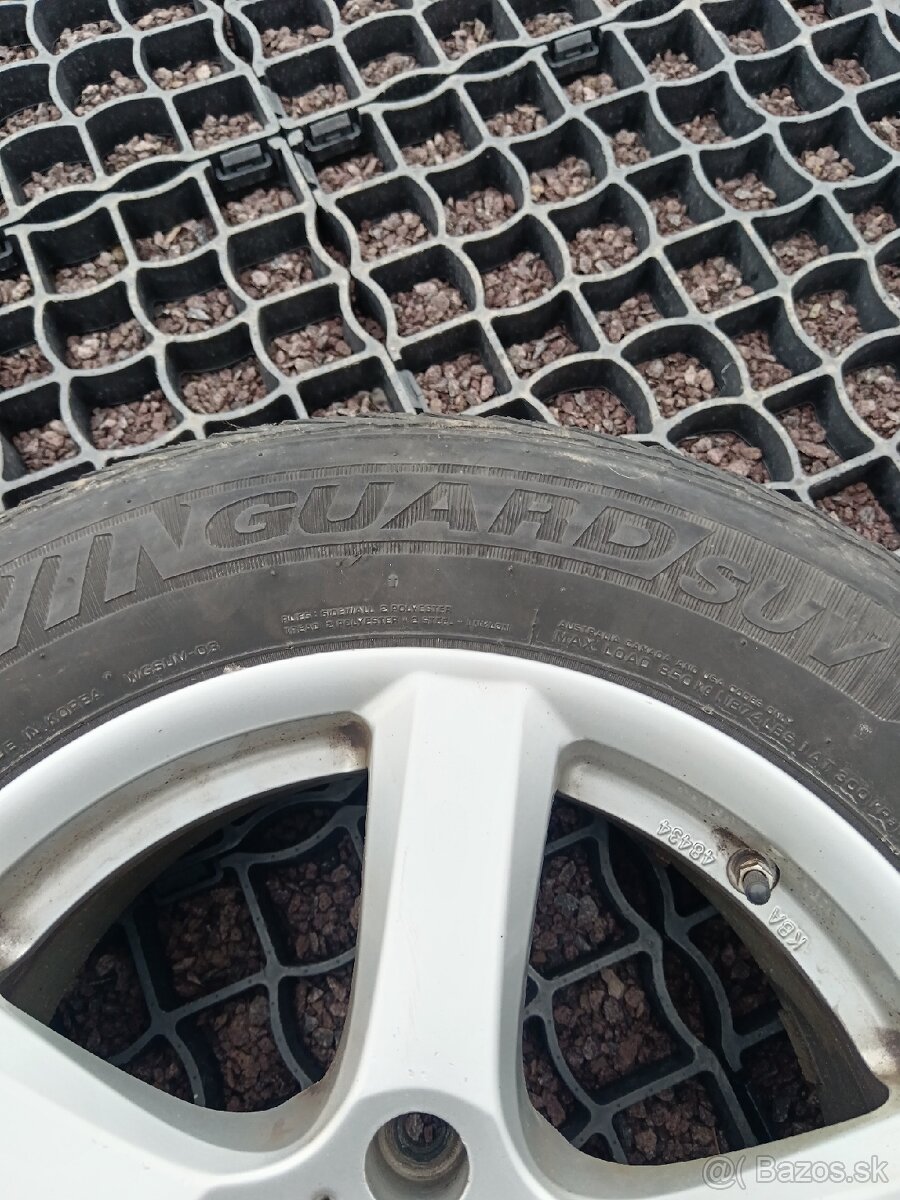 Zimné kolesá. Alu disky 5X114,3 - 5