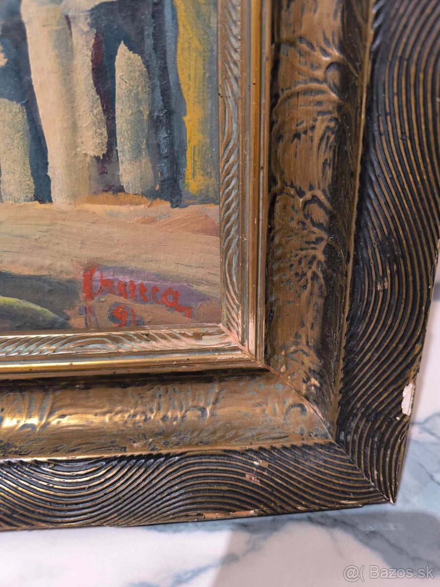 Jozef Orenčák - olejomaľba - 5