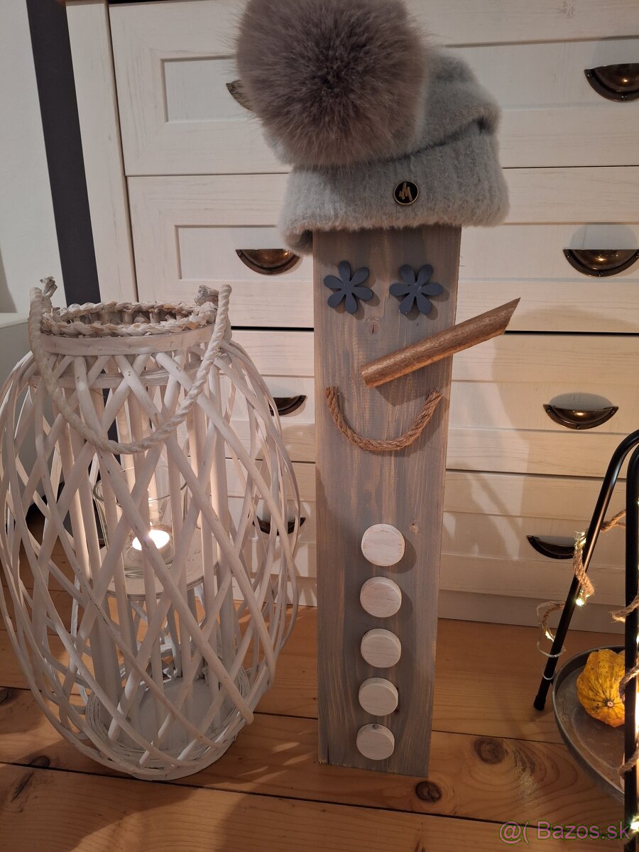 Drevený snehuliak - 5