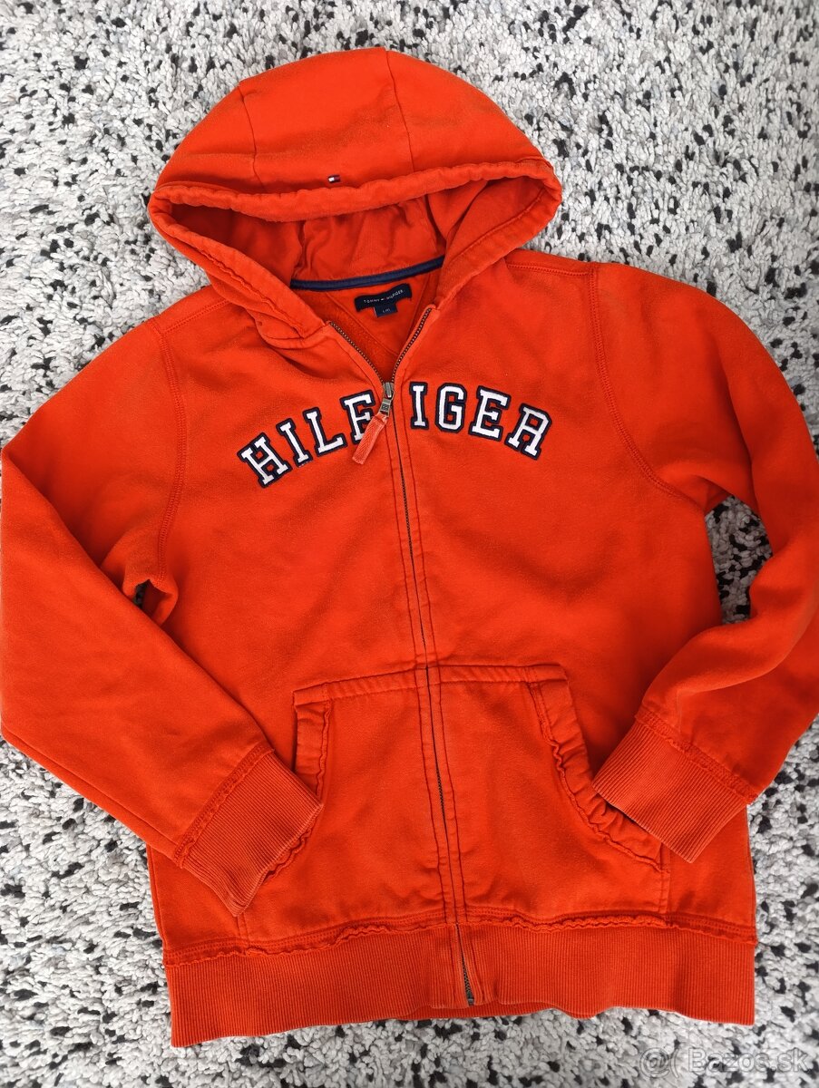 Dievčenská mikina TOMMY HILFIGER v-eľ. 152 - 5