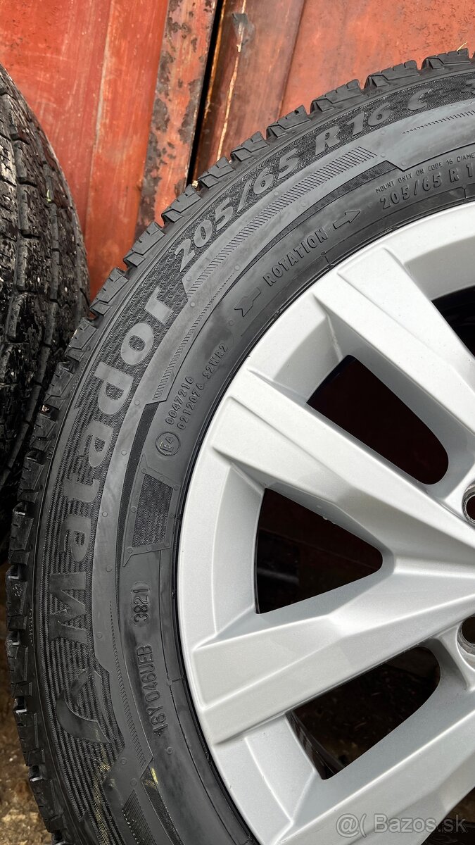 Kolesá vw 5x120 r16 multivan t6 - 5