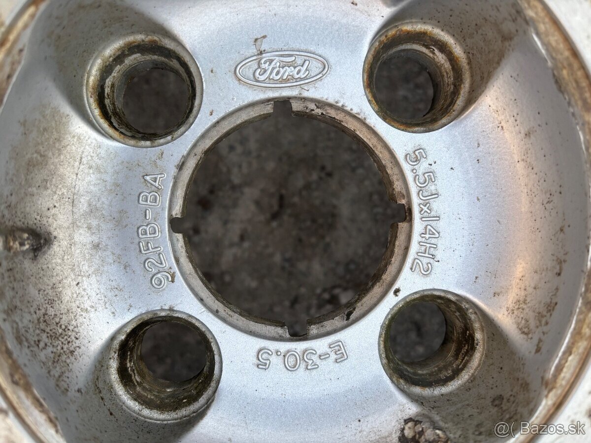 Hliníkové disky R14 Ford 4x108 - 5