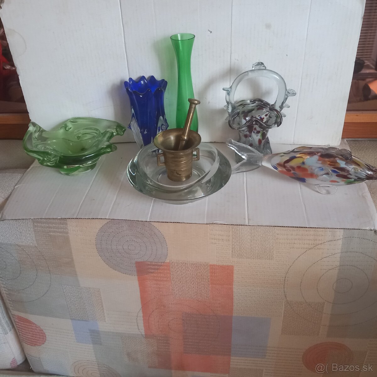 Staré fľaše a iné sklo a keramika - 5