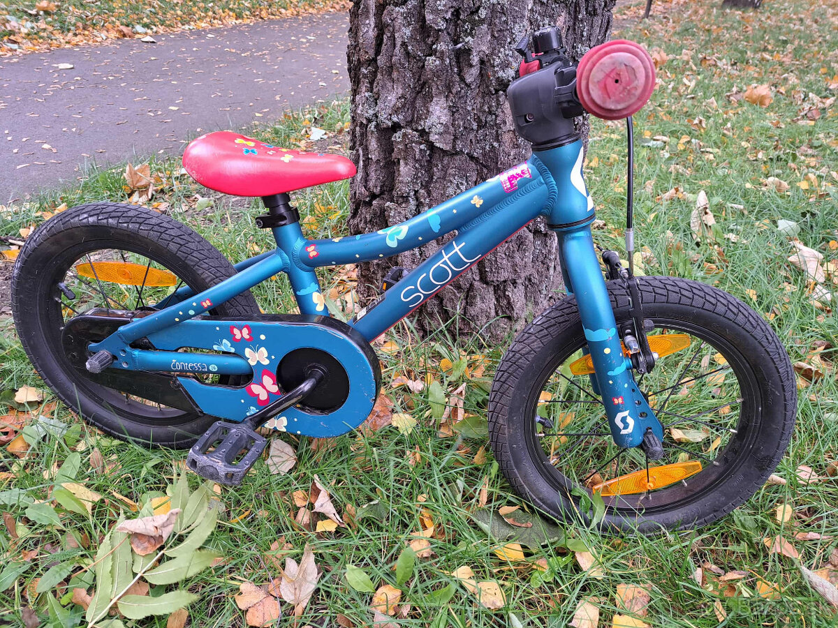 Detský bicykel 14 - scott contessa - 5