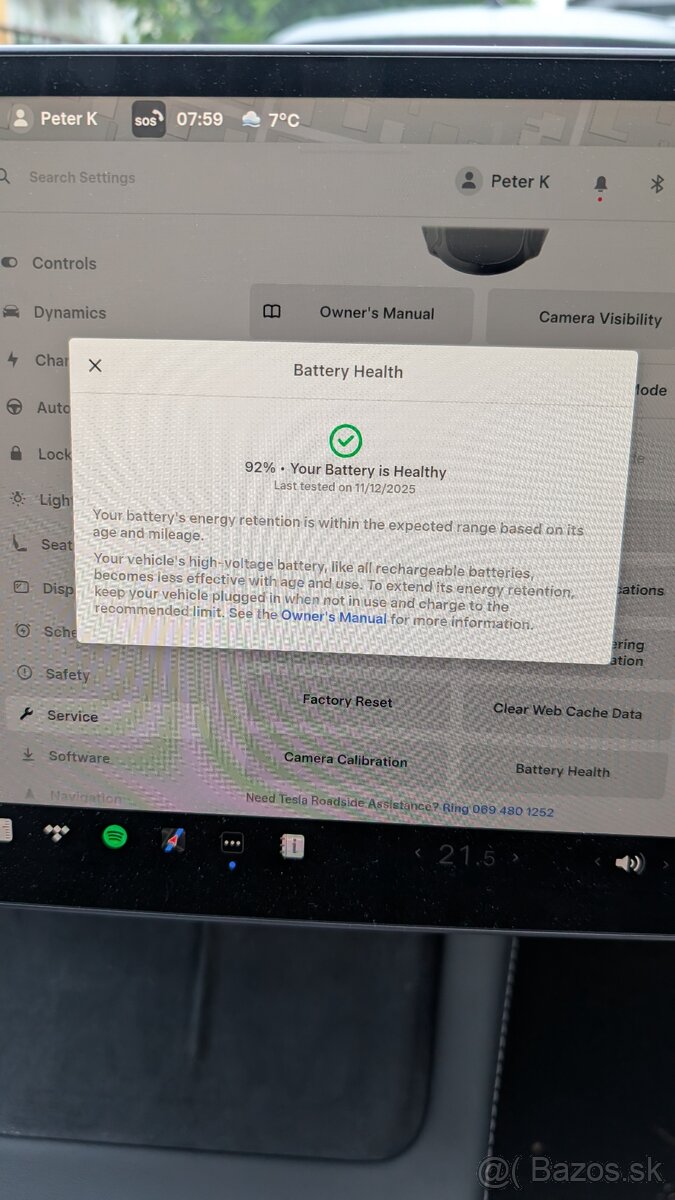 Tesla Model Y 2022 Long Range 82kWh AWD SOH 92% - 5