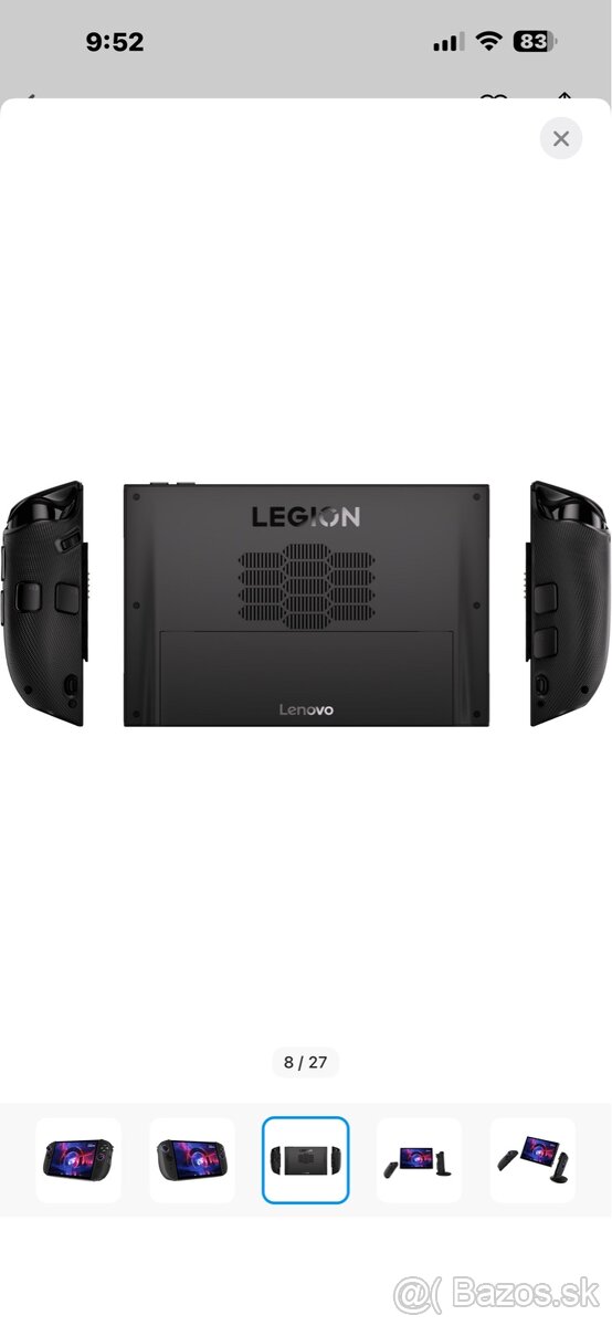 Lenovo Legion Go 8AHP2 – 1TB SSD – Eclipse Black - 5