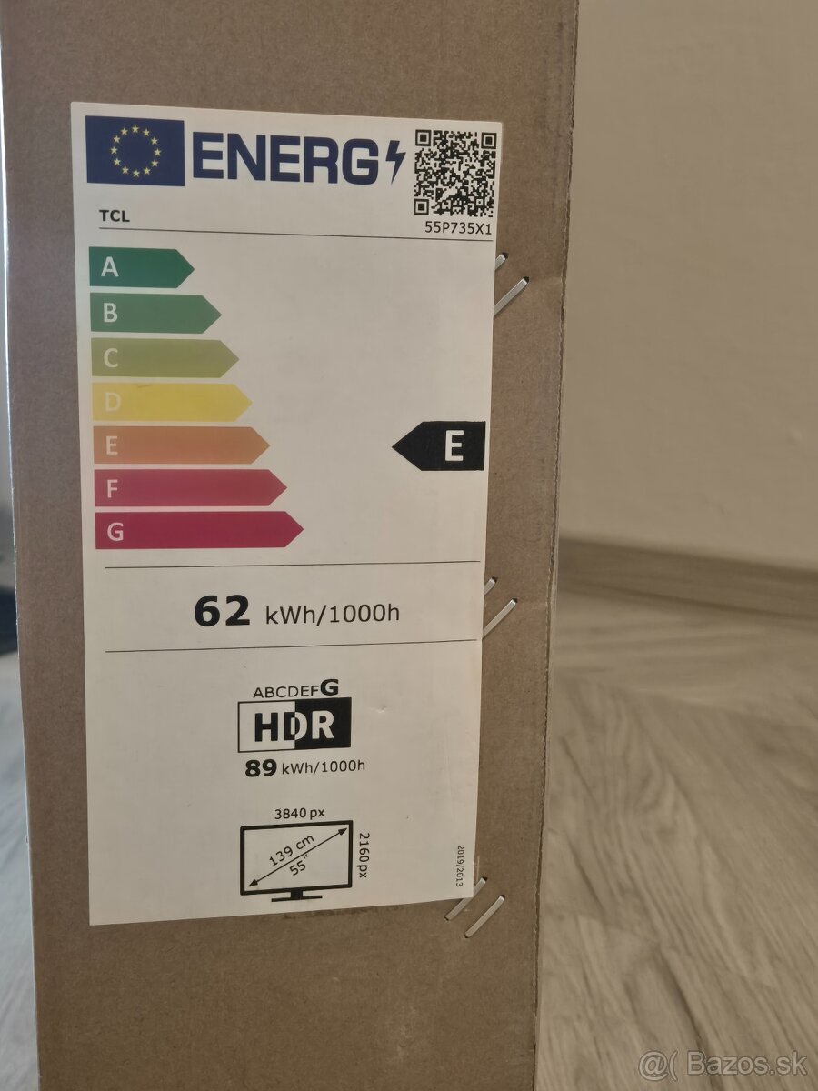 Smart google tv TCL 55P735 Kompletne balenie - 5