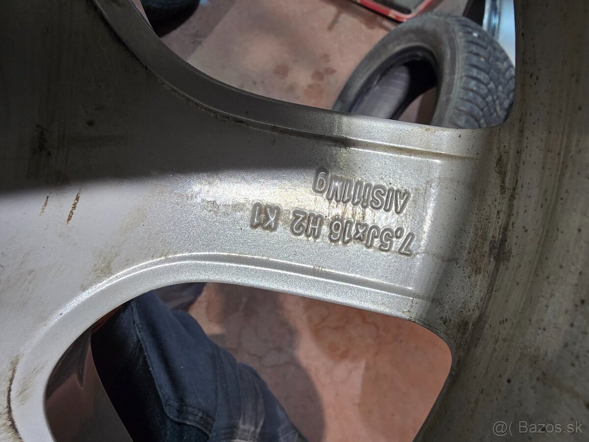 16 alu disky 5x112 Audi,Škoda,Seat,Vw. - 5