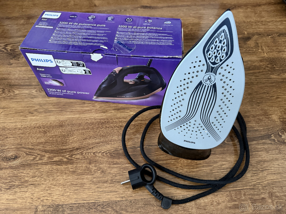 Predám žehličku Philips Azur 7500 Series 3200W - 5