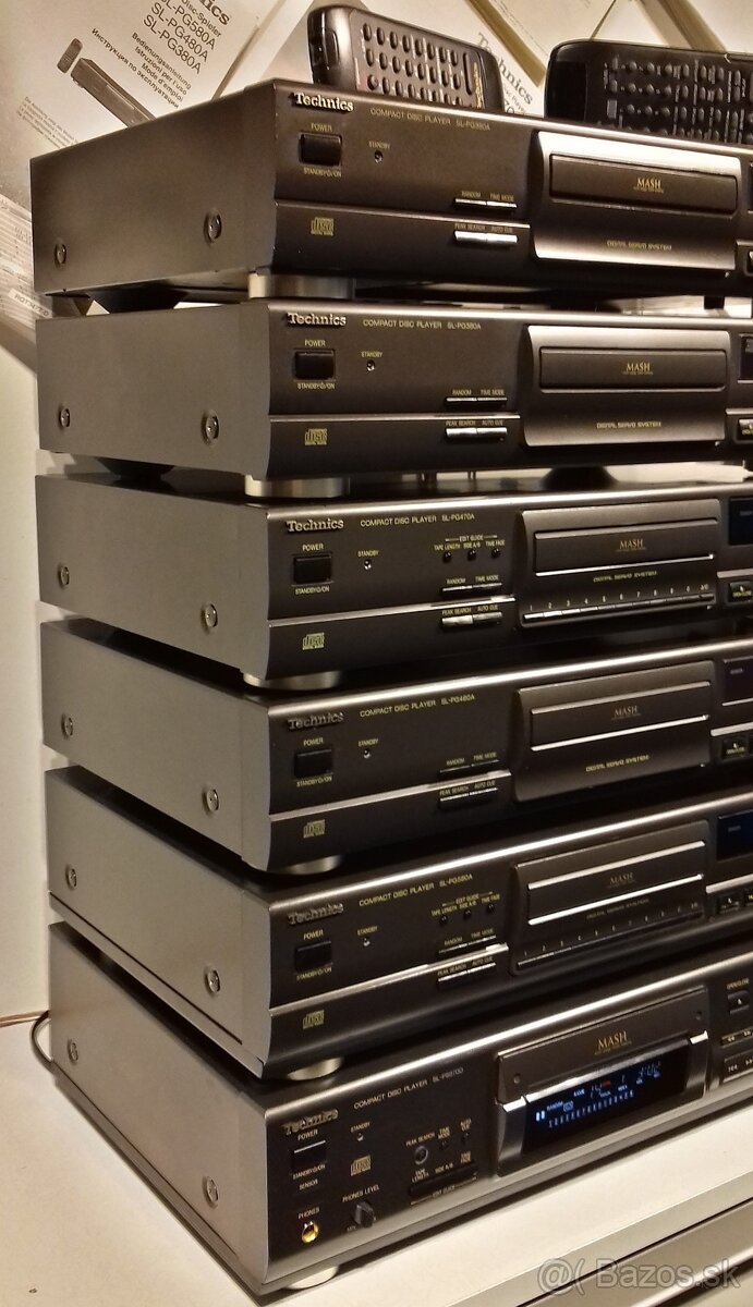 Seria CD prehravac TECHNICS MASH, moznost ovladat s DO = Cd5 - 5