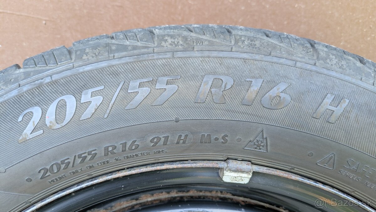 Zimná sada kolies 205/55 R16 - 5
