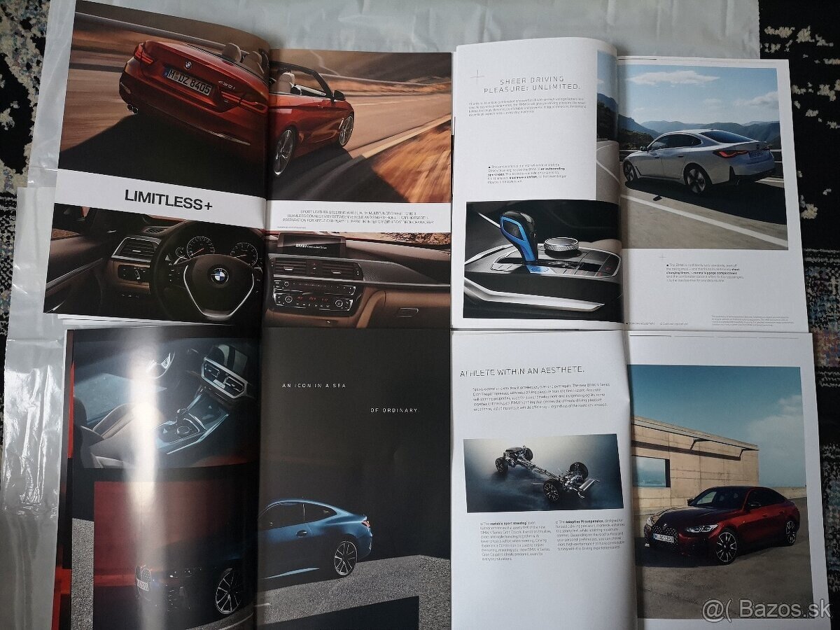 💙🚘 Predám Katalógy BMW 4 G22,G26 M440i,G26 M50,F32,F33,F36 - 5